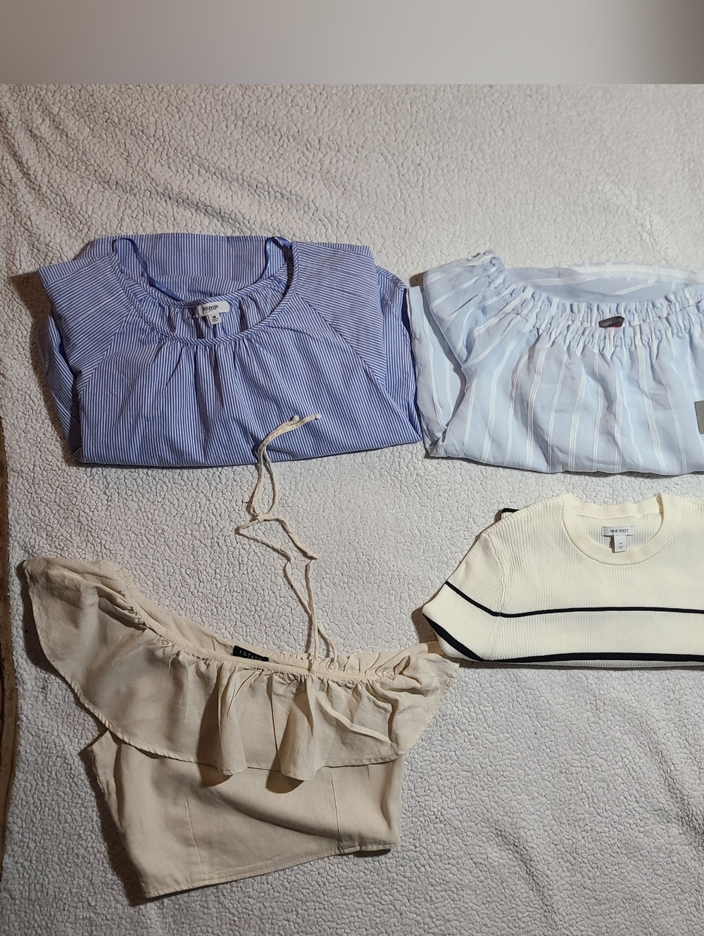 Women’s Medium Blouse Bundle 5pc Kensie Vince Camuto 1.State Nine West Dressy